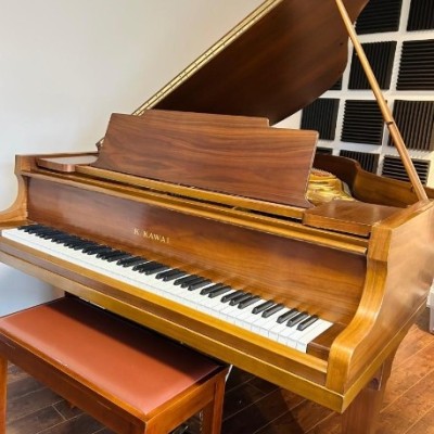 Kawai 6尺大三角钢琴，象牙键盘图1