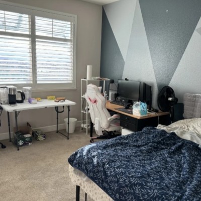 南湾townhouse中的主卧1b1b带车库车位转租图1